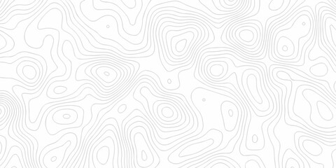 Minimal vector topo paper lines Topographic contour lines grid map seamless pattern. Geographic mountain relief. Contour maps. Topo contour map design.  © MdLothfor