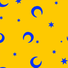 Flower abstract seamless pattern design background suitable for home decore and wallpaper purpose