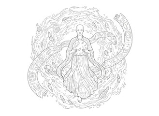 virgin mary and jesus