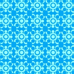 Seamless pattern with circles.