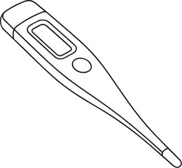 Digital Medical Thermometer.eps