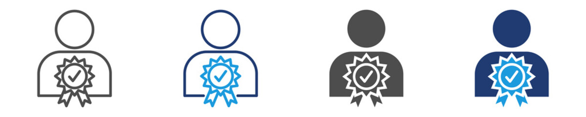 expert icon set multiple style