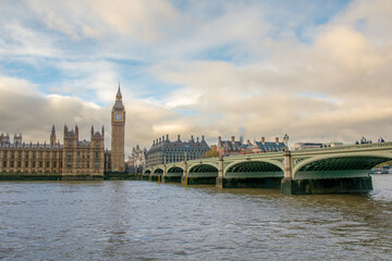 Big Ben at golden hour