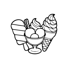 Ice Cream Assortment