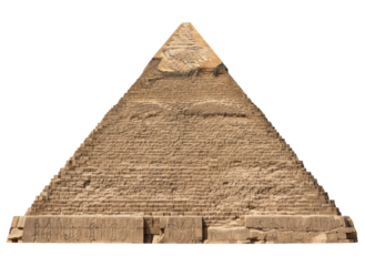 Marvel at the monumental Great Pyramid of Giza, a timeless icon of ancient Egyptian civilization and architecture