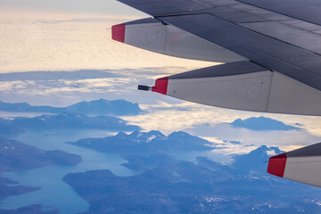 Flight from Munich to San Francisco - somewhere above Arctic © Leos