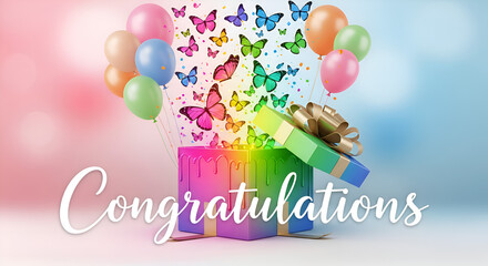 happy birthday card with balloons,red christmas gift box,christmas gift box,Red Christmas gift boxes with ribbons and bows, perfect festive presents for holiday celebration and winter surprises