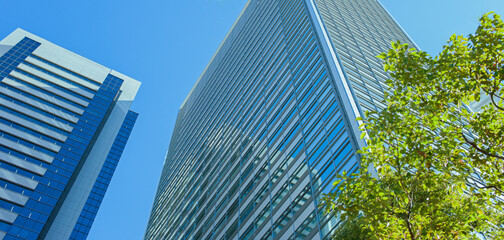 高層ビル　オフィス街