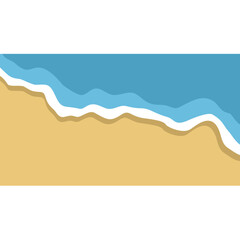 Obraz premium beach illustration