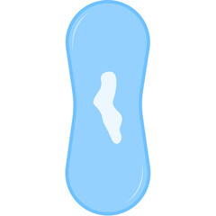 Female reproductive sanitary pad