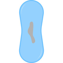 Female reproductive sanitary pad