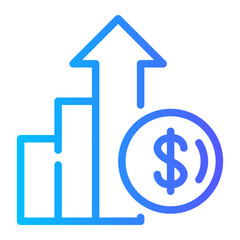 profit gradient icon