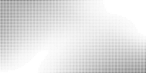 Rectangle transparant halftone gradient texture. Vanishing polka dot abstract simple