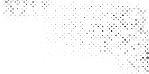 Abstract transparant halftone gradient texture. Vanishing polka dot modern abstract
