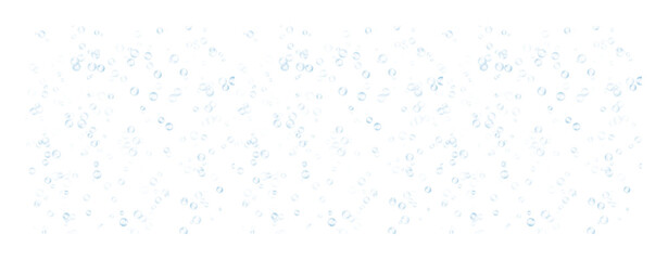 Light Transparent Bubbles for Fresh Clean Design”