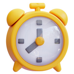 3D Alarm Clock Icon
