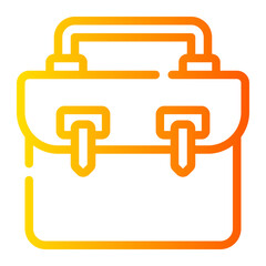 briefcase gradient icon