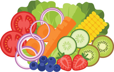 fruit and vegetables
