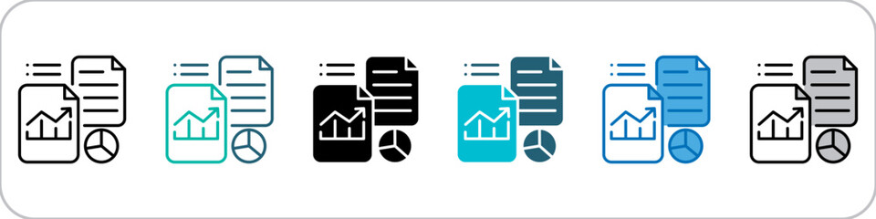 Data Icon Single Pack Multistyle