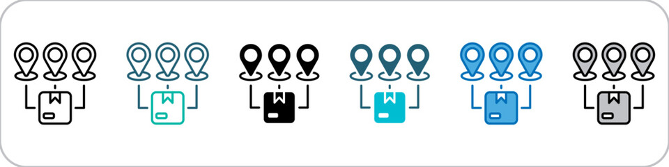 Distribution Icon Single Pack Multistyle