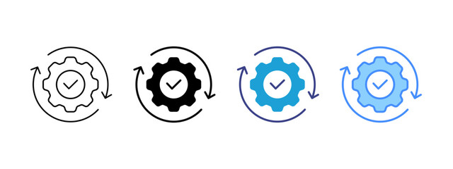 Resolved   icon set multiple style collection