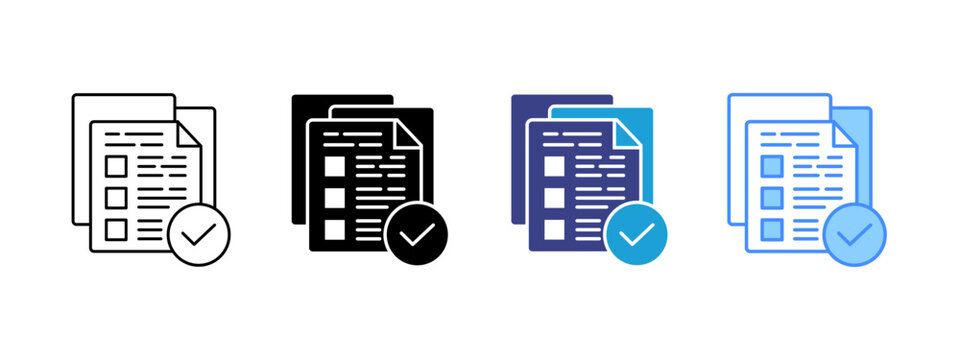 Resolved  icon set multiple style collection