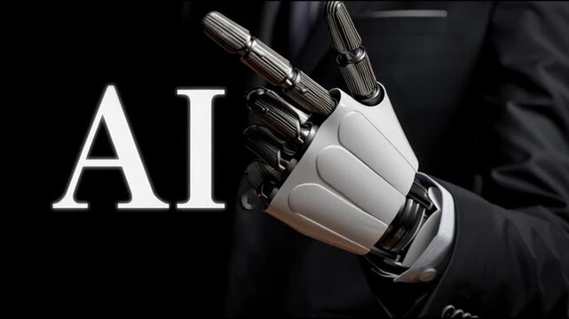 Corporate ai evolution roadmap icon concept depicting a futuristic vision for business strategy and development frameworks. Corporate AI Roadmap Concept &ndash; Animated Video Version