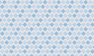 Fototapeta premium Argyle Inspired Diamond Grid Pattern – Geometric Background Illustration