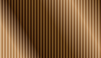 Fototapeta premium Abstract Brown Vertical Stripe Background with Corrugated Texture and Soft Gradient