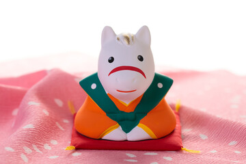 うま年干支の置物