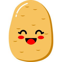 Cute Potato Character
