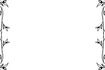 Simple Background Frame, Unique Background, White and Black Color Background, Unique Background Design