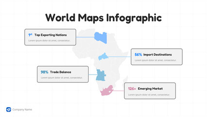 World Maps Infographic
