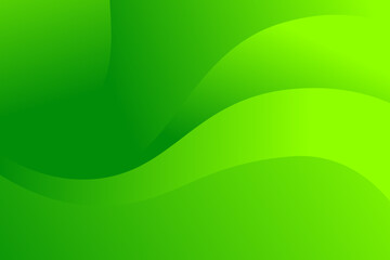 Eco Green Abstract Background with Soft Gradient Leaves