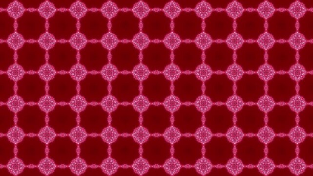 glowing red diamond pattern hypnotic loop