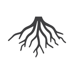 Spiral Root Emblem Designed With Soft Curving Minimalist Strokes