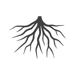 Expanding Root Emblem Expressed Through Delicate Organic Branching