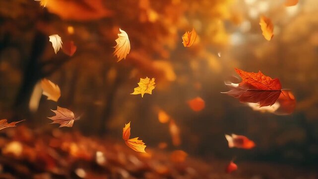 Elegant floating abstract leaf drifting in soft minimal motion, featuring organic texture, calm atmosphere, and clean modern design&mdash;perfect for wellness, nature, and aesthetic visuals.