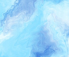 Abstract gradient blue marble background with soft flowing textures