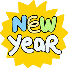 Illustration made with cute images