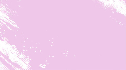 Pink floral greeting card frame illustration with abstract grunge background for holiday design