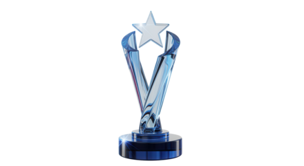 3D Glass Style Awards Trophy Icon for Recognition.png