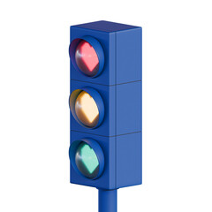 Valentine Traffic Light Isometric View