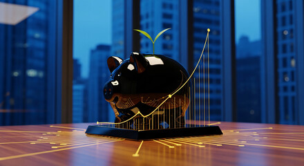 Modern financial technology and digital investment tools showcasing market analysis, economic growth, stock trading, data visualization, and innovative trading strategies for investors