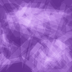 Purple Polygonal Glass Shard Abstract with Translucent Layers and Modern Grain Texture for Digital Design, Tech Branding, UI, Presentations, Gaming, Wallpaper, Packaging and Creative Visuals