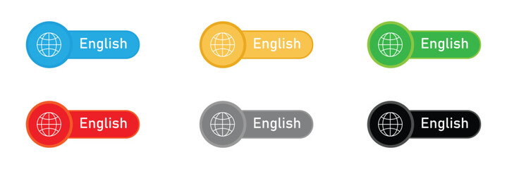 Translate vector icon. Change language button isolated on transparent background. Element for web, mobile or user interface. Vector illustration. Vector Illustration .EPS 10 .