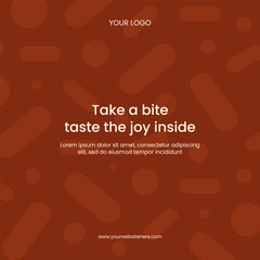 National Chocolate Cake Day Hand Drawn Flat Cartoon Background Illustration Template