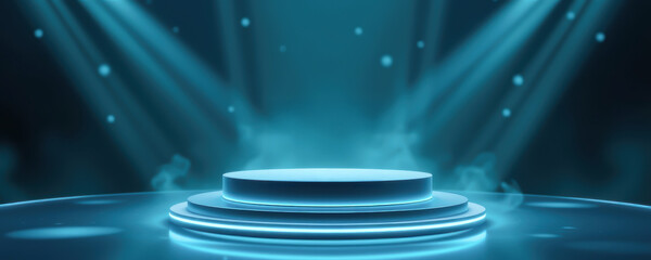 Futuristic Wireless Earbuds Elegant Light Show