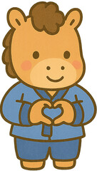 말캐릭터_한복_전통복장