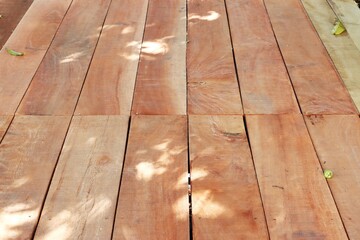 New wood plank floor pattern perspective background
